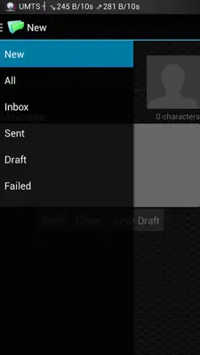 sms android App screenshot 2